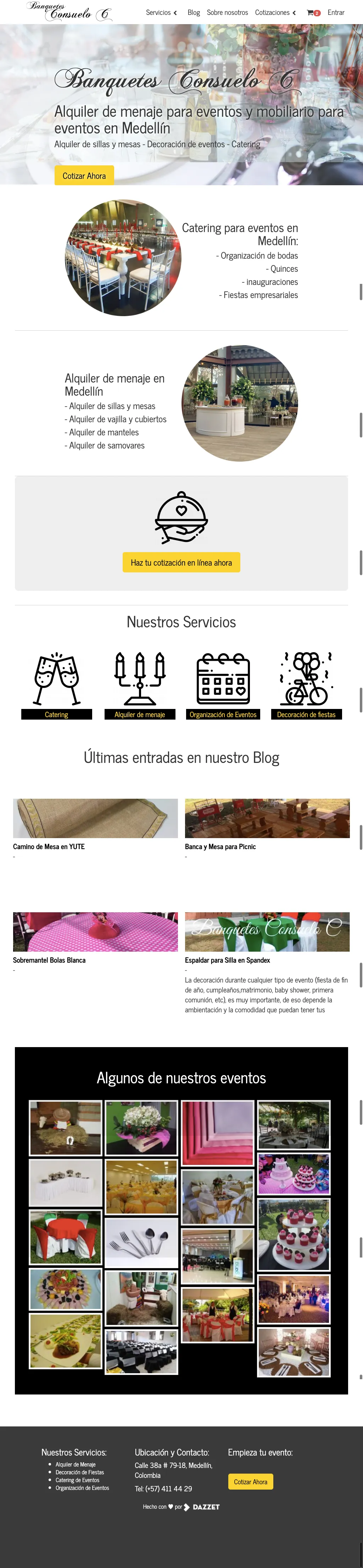 Banquetes Consuelo C Home