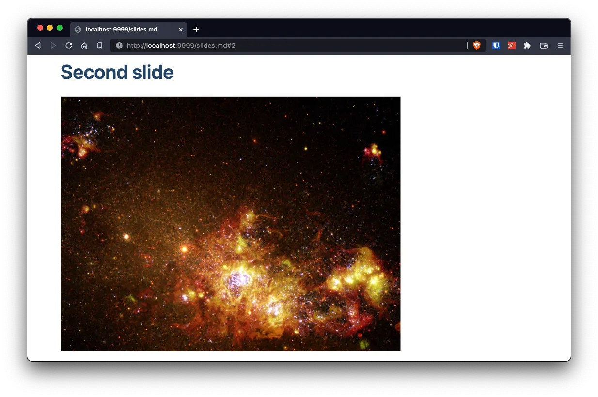 Slide 2 Example slide 2