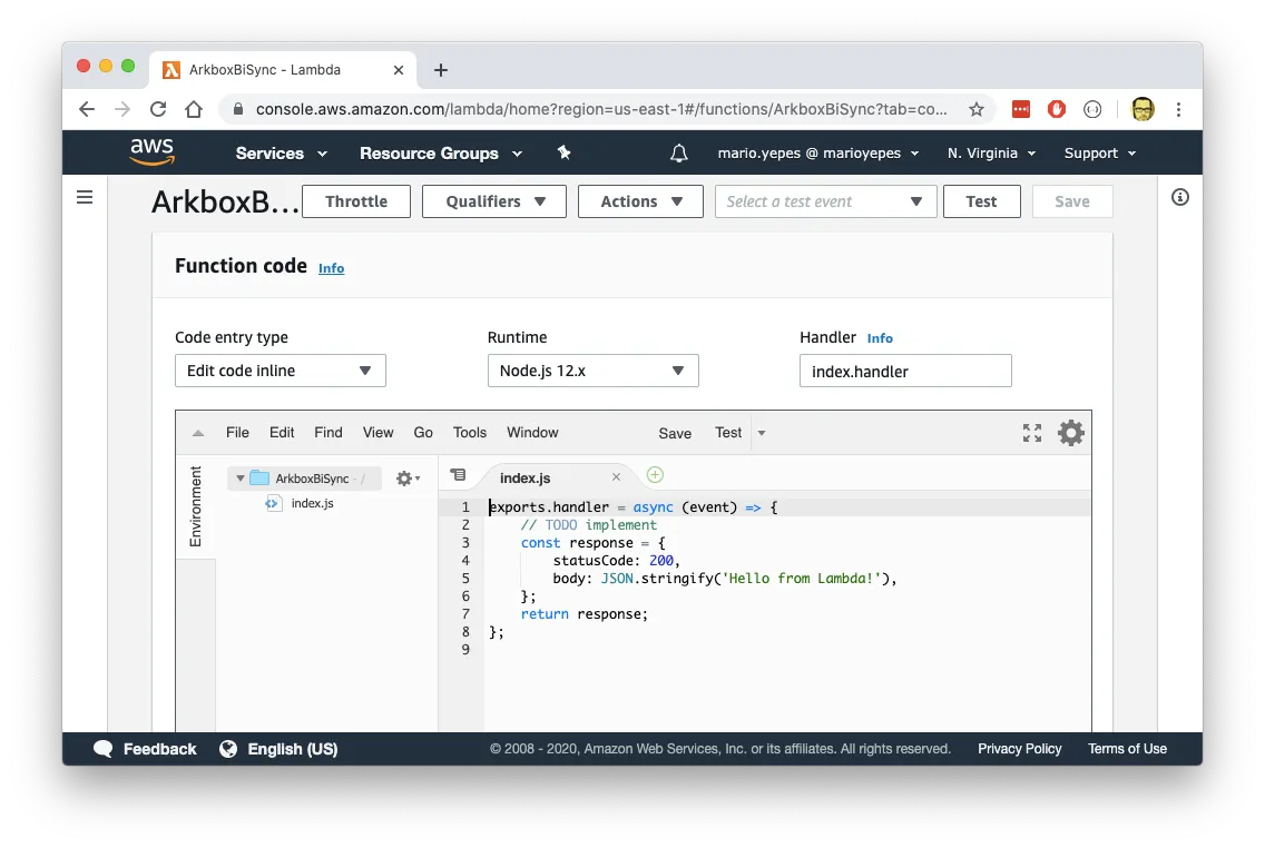Lambda Online Editor
