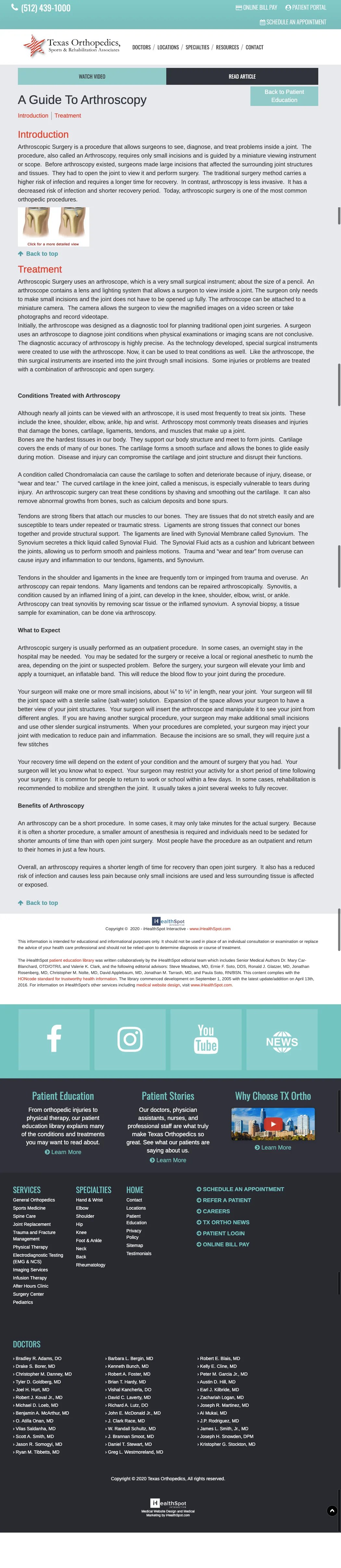 Patient Education Article