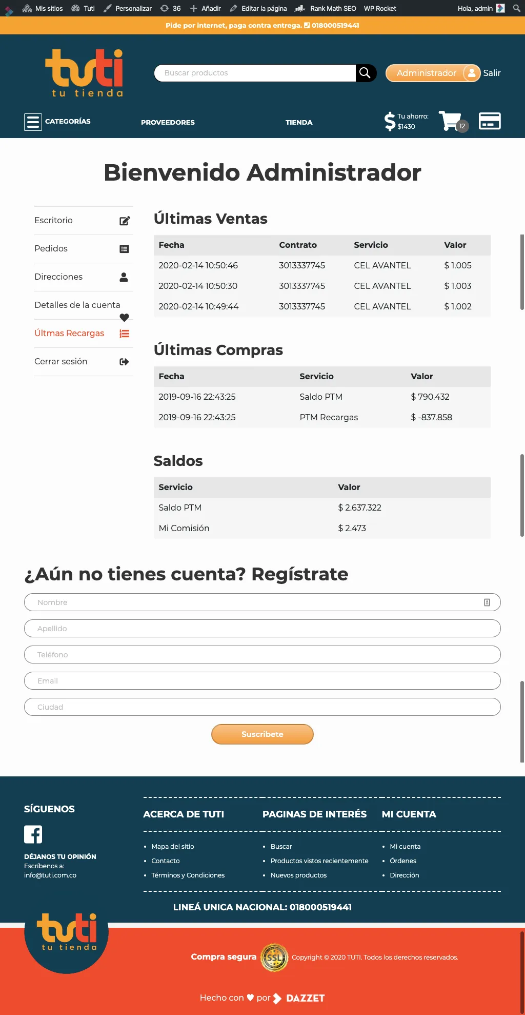 Account Balances